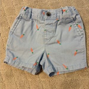 The Children's Place Light Blue Carrot Print Shorts